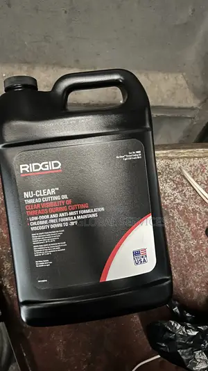 Ridgid Nu-Clear Thread Cutting Oil, 1 Gal, Halogen,And Chlorine-Free