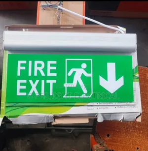 Emergency Exit Arrow Down Direction