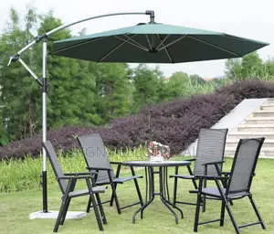 Outdoor Patio Umbrella Garden Parasol Banana Cantilever Sun Shade