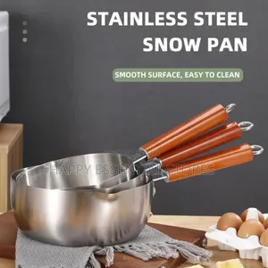 Quality Stainless Steel Sauce Pan With Long Handle 
18cm 