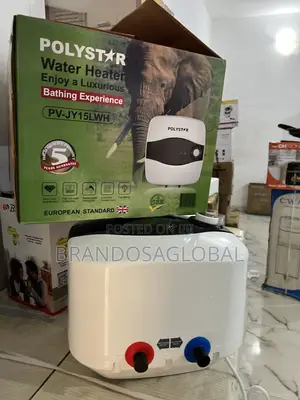Brand New Polystar 15l Wall Mounted Water Heater - Pv-Jy15lwh