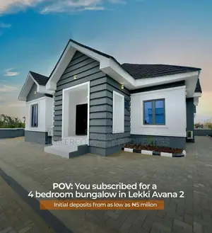 4bdrm Bungalow in Elerangbe Ibeju for sale