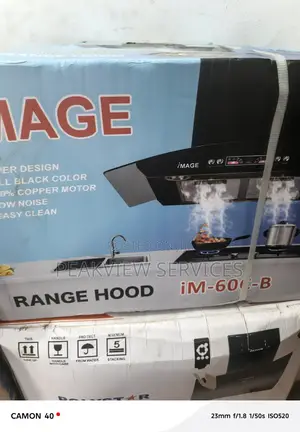 Image Im-60c-8 Wall Mounted Kitchen Hood – 60cm Width