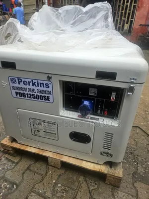 Perkins 12kva Diesel Soundproof Generator 100%Copper Wire ,