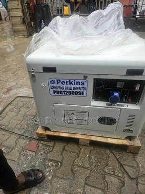 12kva Perkins Diesel Soundproof Generator Available