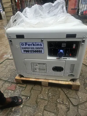 12kva Perkins Diesel Soundproof Generator Available