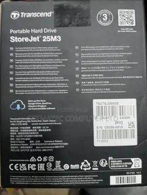 2tb Transcend Hard Drive