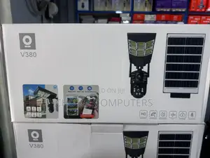 Solar Camera + Lighting Single Lens 450w V380