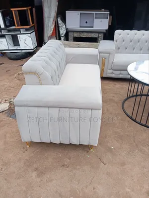 Standard 7 Seaters Sofas With Marble Top Center Table