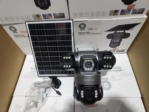 3lens Ptz Solar Camera