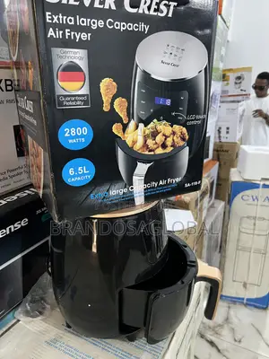 Silver Crest 6.5l Air Fryer Sa-118-F – Healthy Frying Without Oil