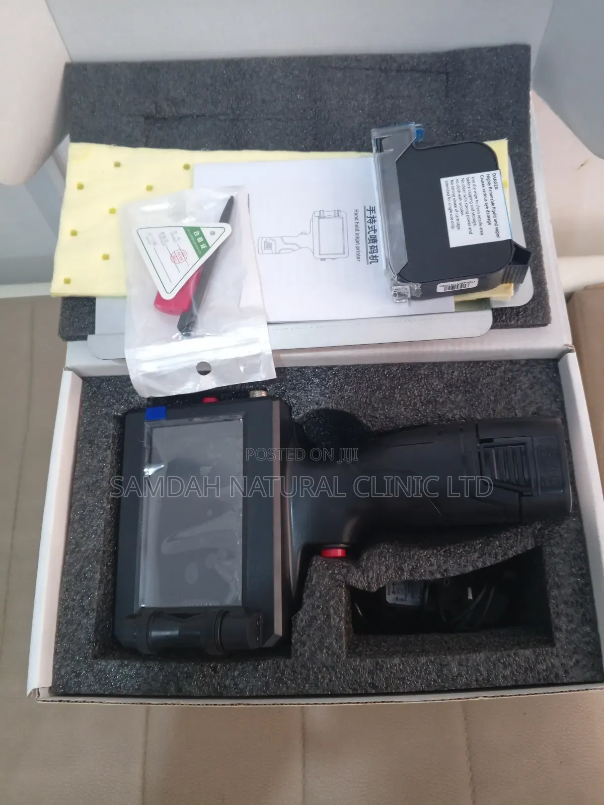 Handheld Inkjet Printer.