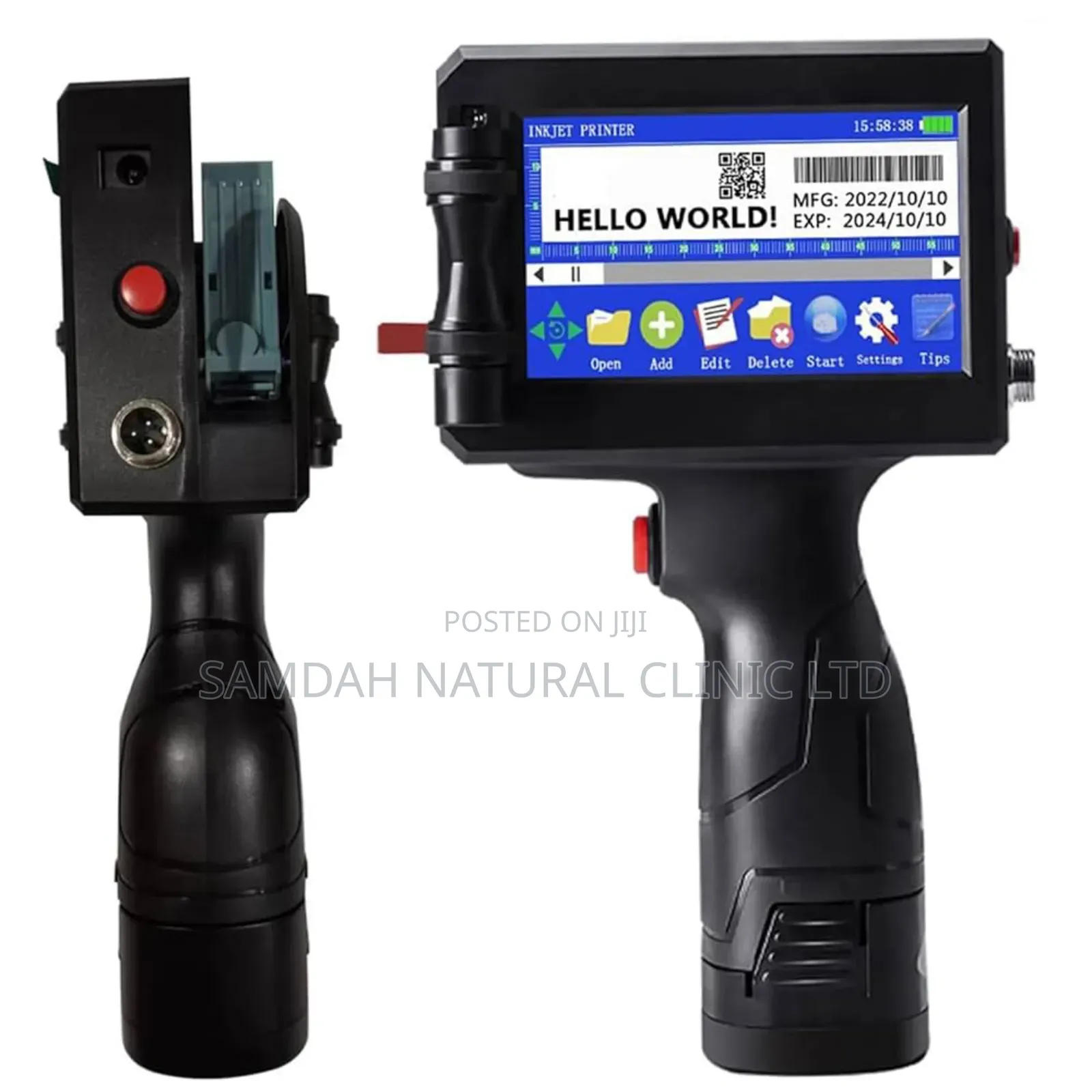 Handheld Inkjet Printer.