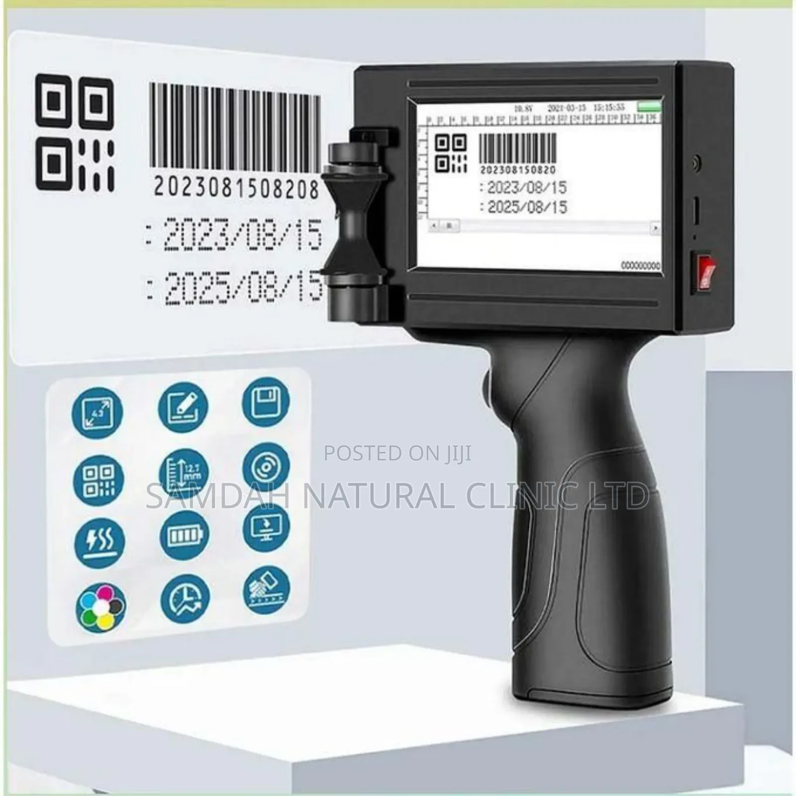 Handheld Inkjet Printer.