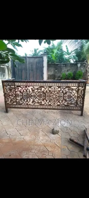 Wrought Iron Laser Cut Handrail