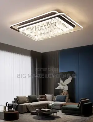 Modern Luxury Living Room Crystal Chandelier