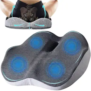 Office Chair Orthopaedic Cushion, Memory Foam for Tailbone Pain
