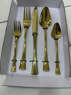 High Quality Gold Cutlery Set