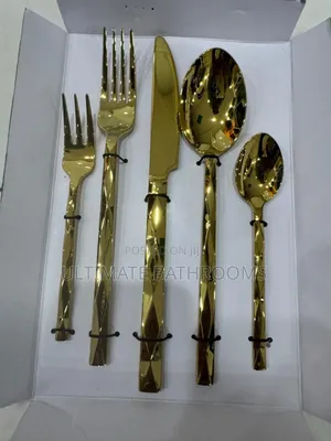 Luxury Gold Cutlery Set