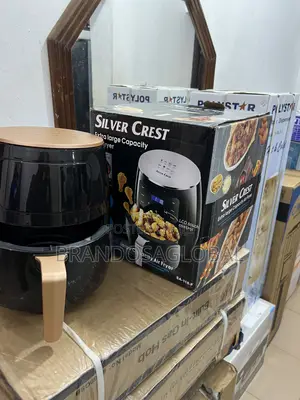 Silver Crest 6.5l Air Fryer – Non-Stick Fry Basket With Handle