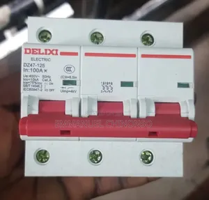 100a 3pole Delixi MCB Breaker