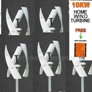 Dependable Power, No Excuses: Secure 10,000w 48v Vertical Wind Turbine