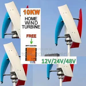 Don't Just Prepare, Power Up: 10000w Vertical Wind Turbine Solution