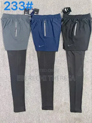 Men Sports Short With Long Tight