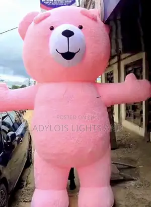 Inflatable Baby Pink Costume