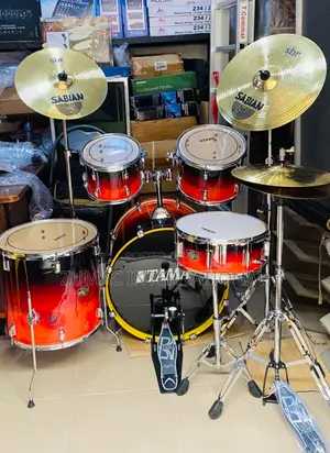 5 Sets of Tama Drums