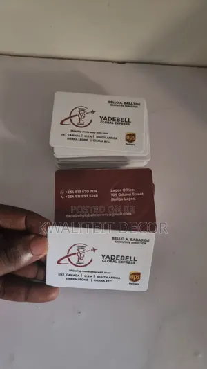 Business Card Design and Print