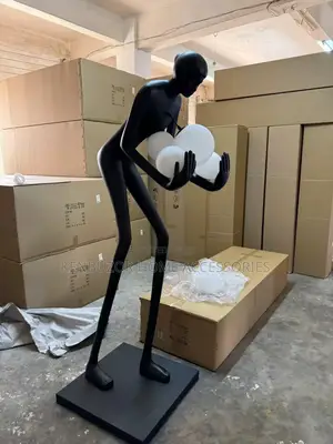 Humanoid Light Men Women Sculpture Model for Home Hotel Decoration
