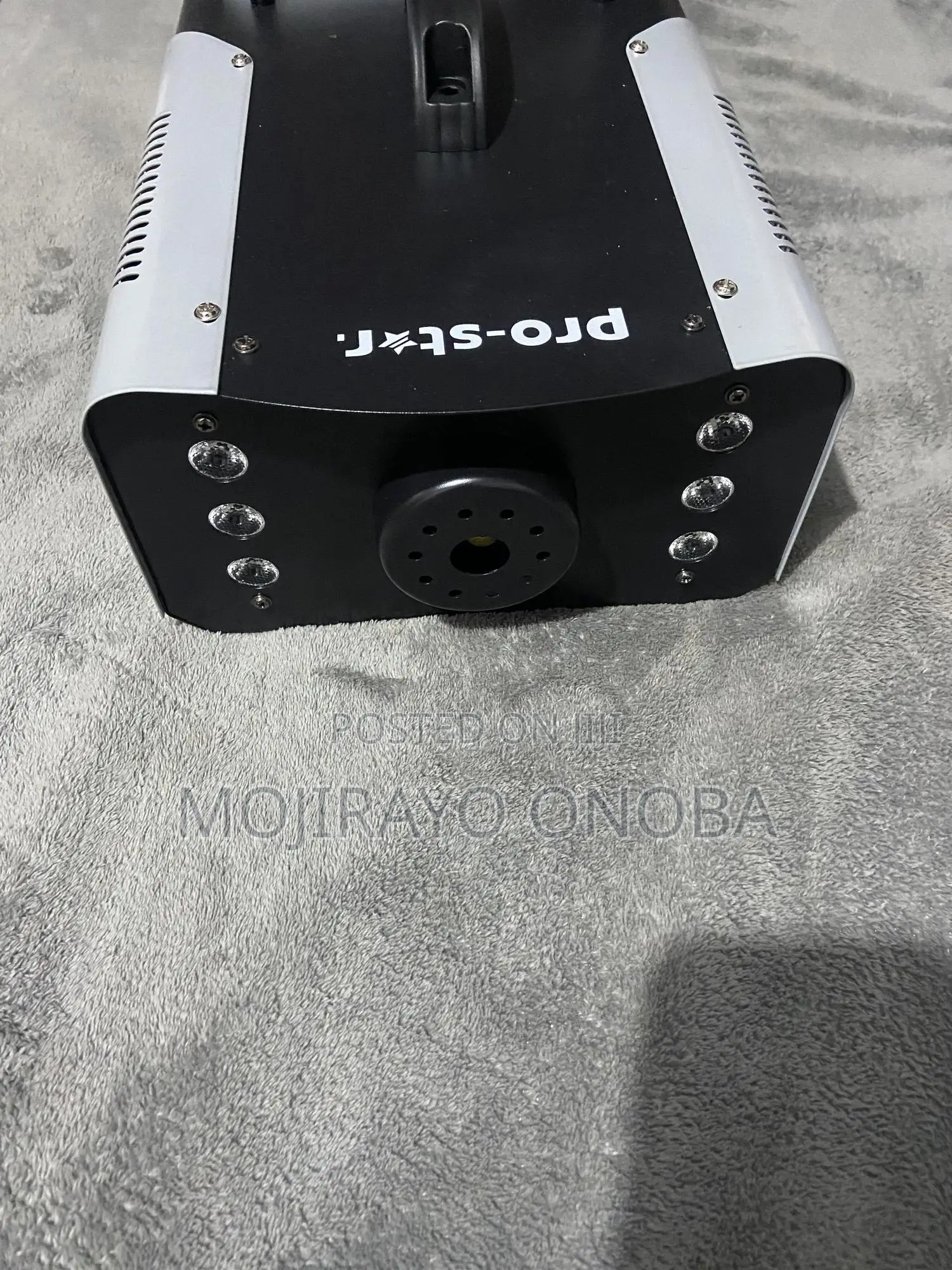 Fog Machine With Lights