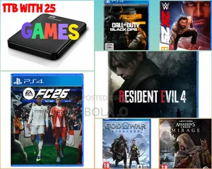 Fc 26, Wwe 2k25 and 23 Games for Hacked Ps4