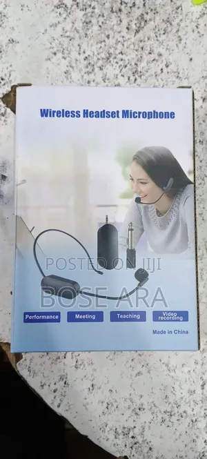 Wireless Headset Microphone for Meeting and Video Recording