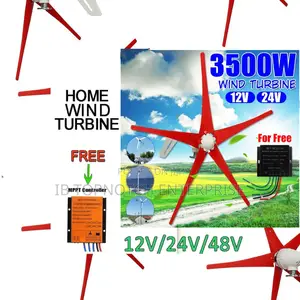 The Grid Fails. Your Power Won't. Get 3500w Horizontal Wind Turbine