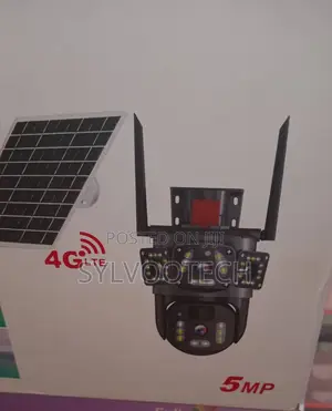 Premium Triple Lens Solar Camera