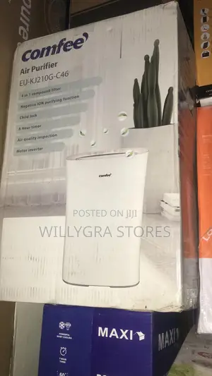 Comfee' Air Purifier With True Hepa Filter, Cadr 210m3/H