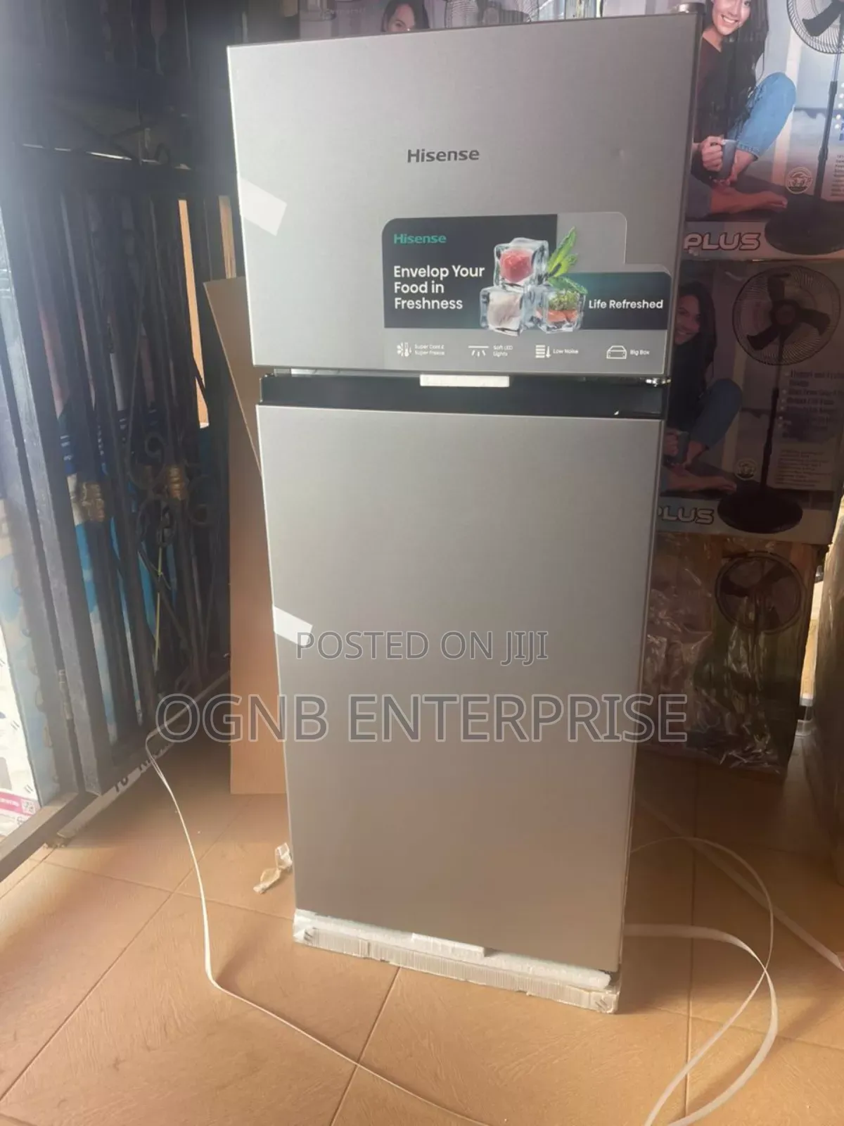 Hisense Upright Refrigerator Fridge Freezer