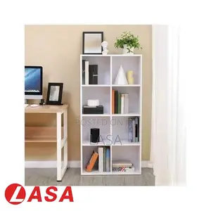 8-Shelf Cube Bookcase