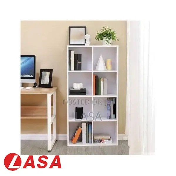8-Shelf Cube Bookcase