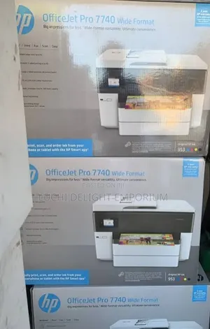 Hp Officejet Pro 7740 Wide Format All-in-One A3 Printer