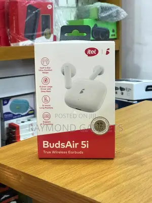 Itel Budsair 5i Tws Earbuds (Iew-51) – Deep Bass, 32h Playtime, White