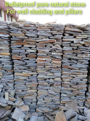 Pure Natural Stone, Good for Wall Cladding and Pillars