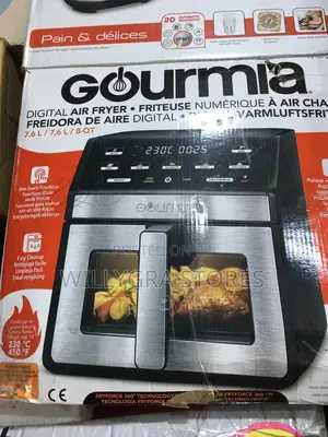 Gourmia 7.6l Multifunctional Air Fryer With Fryforce Technology