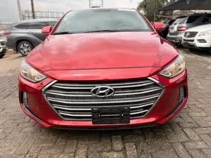Hyundai Elantra Limited Sedan FWD (2.0L 4cyl 6A) 2017 Red