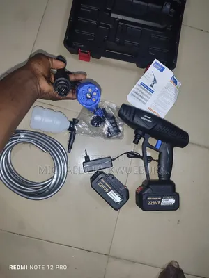 Cordless Pressure Washer With 6 in 1 Adjustable Nozzles