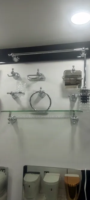 8 Set Original Stainless Bathroom Accessories