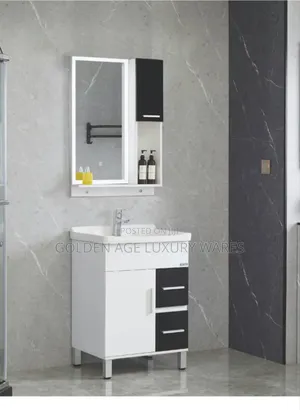 60cm Cabinet Basin With Mirror