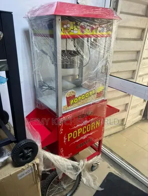 Electric Popcorn Machine With Cart(Mobile)